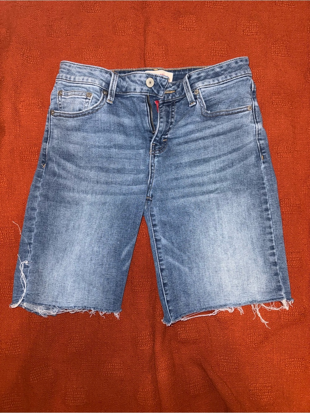 Lucky Brand Light Blue Denim Bermuda Shorts